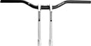 Phatbar & Riser Kit Black / Chrome For Harley Davidson FXBB 1750 2018-2020 - 32 MM