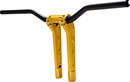 Phatbar & Riser Kit Black / Gloss / Gold For Harley Davidson FXBB 1750 ABS 2018-2020 - 32 MM