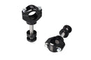Bar Mounts For OEM Triple Clamp Black For Fantic XEF 250 2022-2025