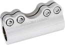 Modular Adjustable Handlebar Clamp Chrome - 1-1/4 Inch