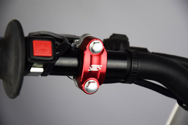 Universal Rotating Bar Clamp Anodized / Red