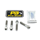 Titanium Clip-On / Handle Bar Mount Bolt Kit For Aprilia TUONO V4 1100 RR ABS 2015-2016