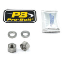 Titanium Clip-On / Handle Bar Mount Bolt Kit For Kawasaki NINJA 650 2017-2019