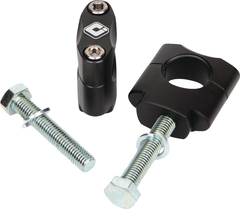 MX Handlebar Mounts Black / Flat - 22 MM