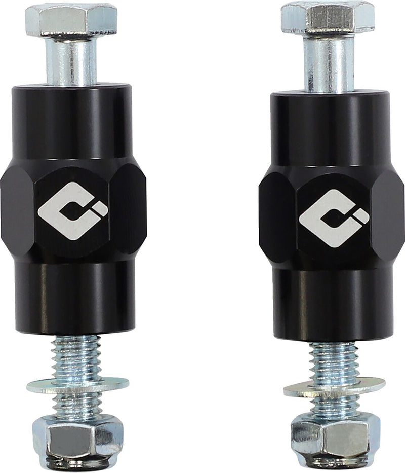 PeeWee Riser Kit Black / Satin For Yamaha PW 50 1982-2026 - 19 MM