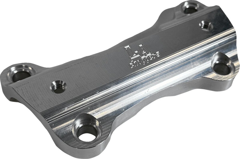 Hefty Top Clamp Polished / Silver For Harley Davidson FLHT 1340 - 25.4 MM