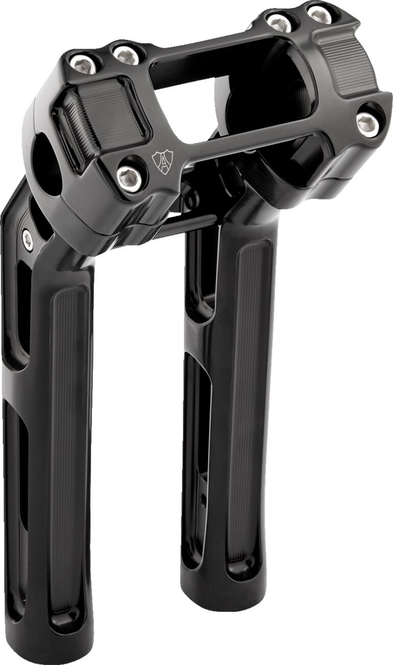 Method Kickback Handlebar Riser Black / Matte For Harley Davidson FXBBS 1868 - 25.4 MM