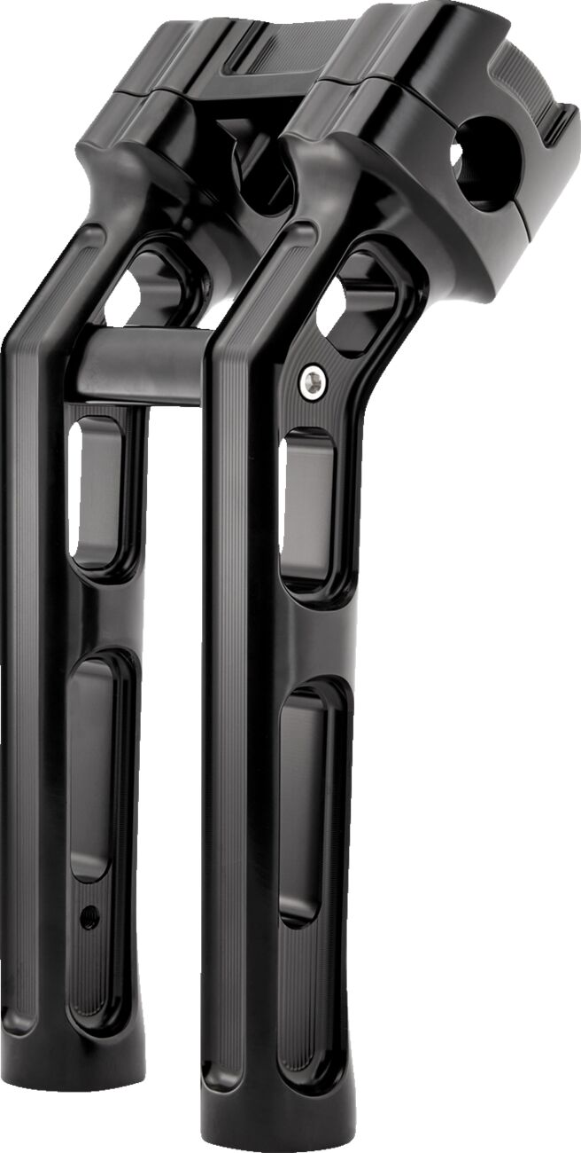 Method Kickback Handlebar Riser Black / Matte For Harley Davidson FXBBS 1868 - 25.4 MM