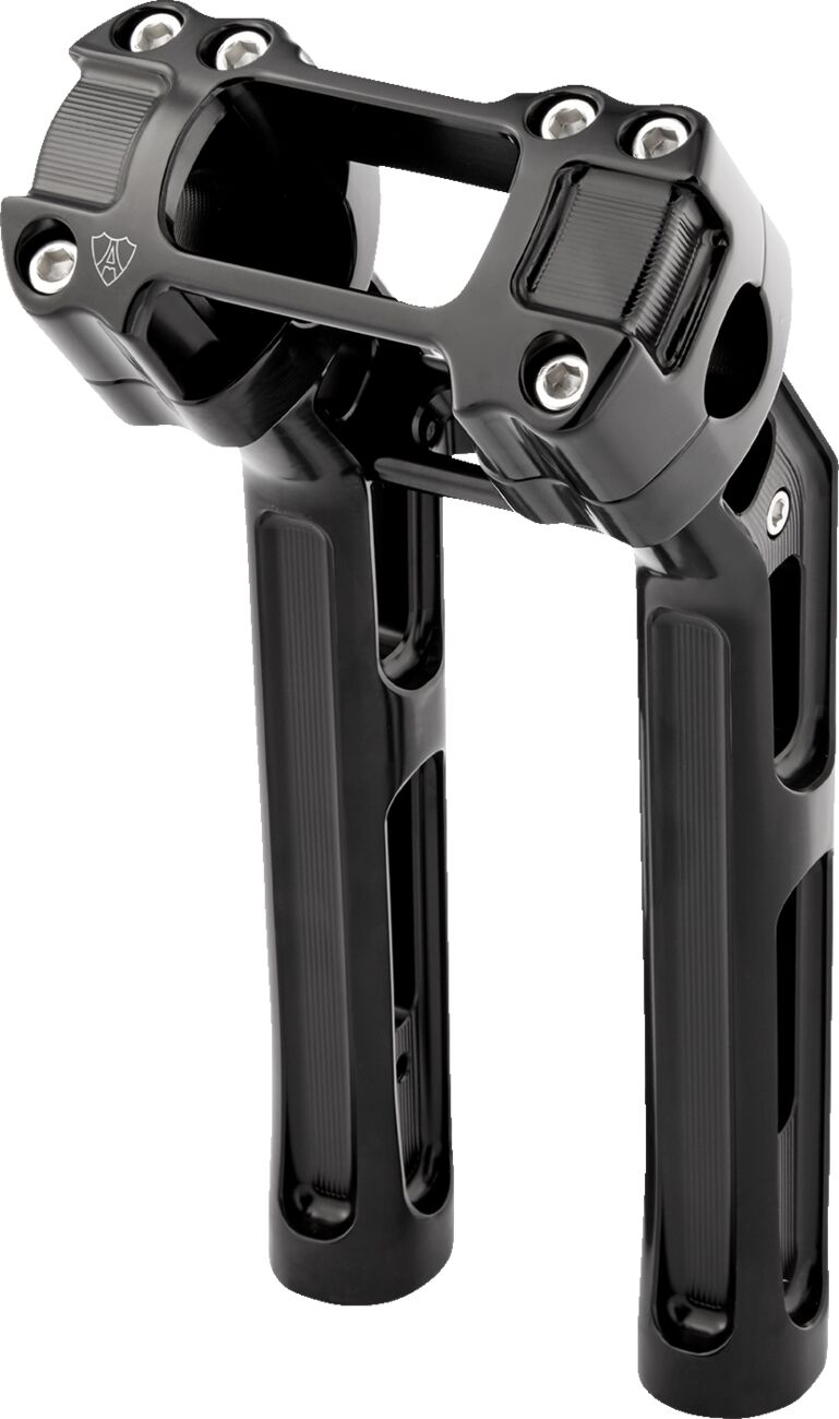 Method Kickback Handlebar Riser Black / Matte For Harley Davidson FXBBS 1868 - 25.4 MM