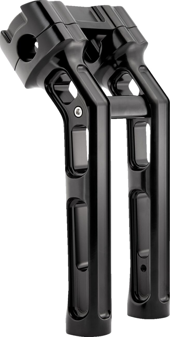 Method Kickback Handlebar Riser Black / Matte For Harley Davidson FXBBS 1868 - 25.4 MM