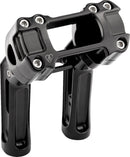 Method Kickback Handlebar Riser Black / Matte For Harley Davidson FXBB 1750 ABS - 25.4 MM