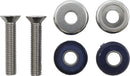 Gooden Tight Custom Handlebar Riser Bushing Kit Chrome 06040003