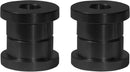 Standard Solid Handlebar Riser Bushing Black / Matt For Harley Davidson FLST 1340 1986-1990