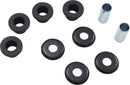 Black Polyurethane Riser Bushing Kit Black For Harley Davidson FLDE 1750 ABS