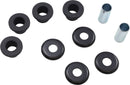 Black Polyurethane Riser Bushing Kit Black For Harley Davidson FLH