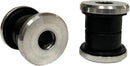 Polyurethane Riser Bushing Kit Raw / Silver