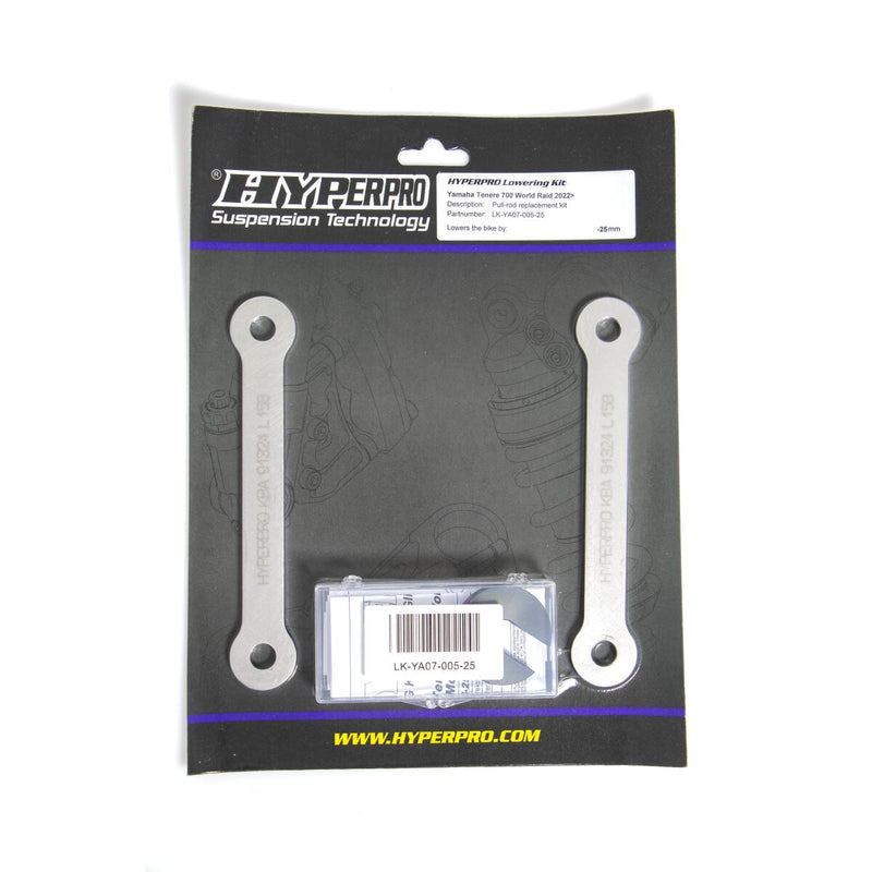 Lowering Link Rear Raw For Yamaha XTZ 690 - 25 MM