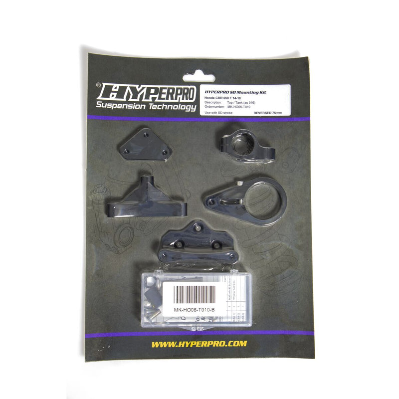 Steering Damper Mounting Kit Black For Honda CB 650 F