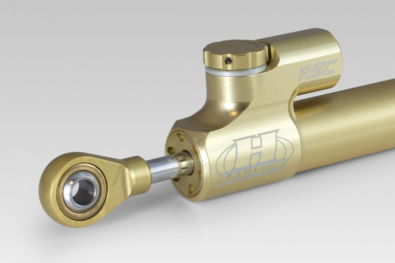 Steering Damper Mounting Kit Gold For Aprilia Tuono V4 1100 RR ABS - 68.00 MM