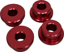 Solid Riser Bushing Kit Gloss / Red For Harley Davidson FLD 1690 2012-2013