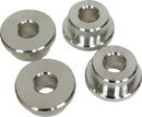 Solid Riser Bushing Kit Raw / Silver For Harley Davidson FLD 1690 2012-2013