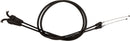 Black Vinyl Throttle Cable Black / Flat For Gas Gas EC 250 2023-2024