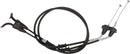 Black Vinyl Throttle Cable Black / Flat For Yamaha WR 250 F 2020-2024