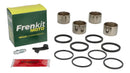 Caliper Repair Kit + Piston Front Black / Silver For Kawasaki H2 1000 SX ABS Tourer Ninja 2022-2025 - 30 / 32 MM