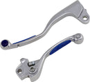 Competition Lever Set Blue / Polished / Silver For Yamaha YZ 250 F 2009-2018