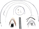 Complete Stainless Braided 18 Inch Handlebar Cable/Brake Line Kit Without ABS For Harley Davidson FXST 1450 2000-2006