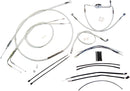 Sterling Chromite II® Designer Handlebar Installation Kit Chrome / Clear-Coated For Harley Davidson FXDF 1690 - 30.5 CM - 35.5 CM