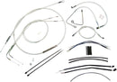Sterling Chromite II® Designer Handlebar Installation Kit Chrome / Clear-Coated For Harley Davidson FLSTC 1584 ABS - 38 CM - 43 CM