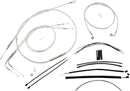 Sterling Chromite II® Designer Handlebar Installation Kit Chrome / Clear-Coated For Harley Davidson FLS 1690 - 30.5 CM - 35.5 CM