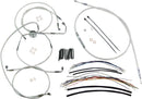 Sterling Chromite II® Designer Handlebar Installation Kit Chrome / Clear-Coated For Harley Davidson FLTRU 1584 ABS - 30.5 CM - 35.5 CM