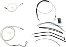 Sterling Chromite II® Upper Handlebar Installation Kit Chrome / Clear-Coated For Harley Davidson FLHTK 1690 ABS - 30.5 CM - 35.5 CM
