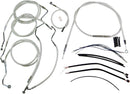Sterling Chromite II® Designer Handlebar Installation Kit Chrome / Clear-Coated For Harley Davidson FLHR 1690 ABS - 30.5 CM - 35.5 CM