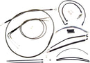 Black Pearl™ Designer Handlebar Installation Kit Black For Harley Davidson FXDB 1584 ABS - 38 CM - 43 CM
