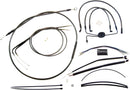 Black Pearl™ Designer Handlebar Installation Kit Black For Harley Davidson FXDF 1690 - 30.5 CM - 35.5 CM