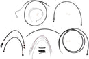 Black Pearl™ Upper Handlebar Installation Kit Black For Harley Davidson FLHTCU 1690 ABS - 38 CM - 43 CM