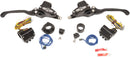 Handlebar Control Kit Anodized / Black For Harley Davidson FLST 1340 1986-1990 - 25.4 MM