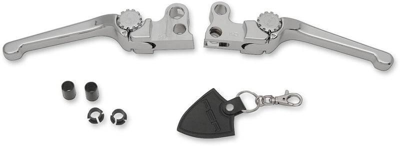 Anthem Adjustable Lever Set Chrome For Harley Davidson FLHR 1584 2008-2011