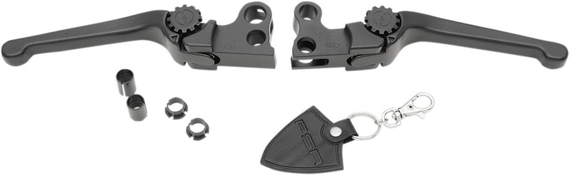 Anthem Adjustable Lever Set Black For Harley Davidson XL 1200 C 2004-2013
