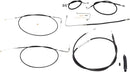 Standard Black Vinyl Handlebar Cable/Brake Line Kit Natural For Harley Davidson FLS 1690 2015