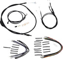 Jail Bar Cable Kit T-Bar 10" Non-ABS Black