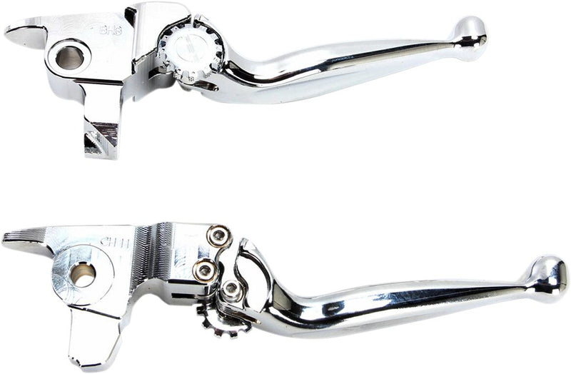 Journey Adjustable Lever Set Chrome For Harley Davidson FLHR 1750 2017-2018