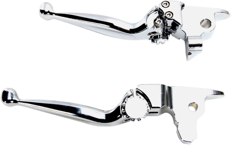 Journey Adjustable Lever Set Chrome For Harley Davidson FLHR 1750 2017-2018