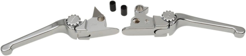 Anthem Adjustable Lever Set Chrome For Harley Davidson FLDE 1750 ABS 2018-2019