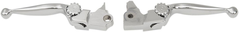 Journey Adjustable Lever Set Chrome For Harley Davidson FLHTCUTG 1750 2017-2018