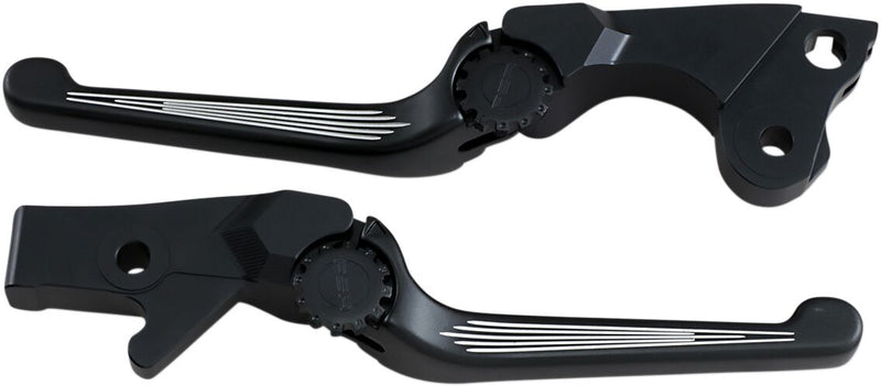 Anthem Adjustable Lever Set Anodized / Black / Contrast / Polished / Silver For Indian CHALLENGER 108 ABS 2020-2022