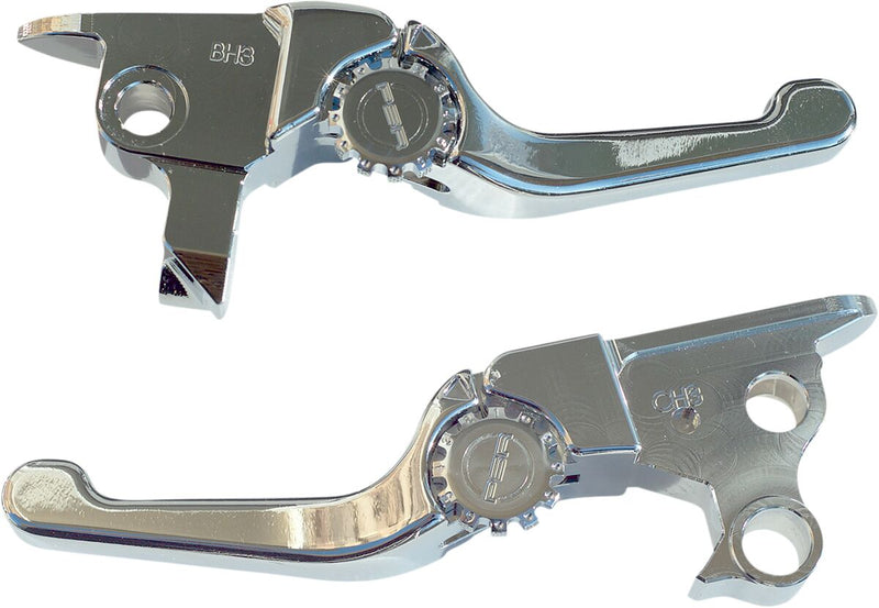 Anthem Shorty Lever Set Chrome For Harley Davidson FLHR 1584 2008-2011